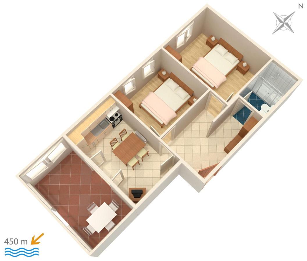 Family Friendly Apartments With A Swimming Pool Povljana, Pag - 244 Exteriér fotografie